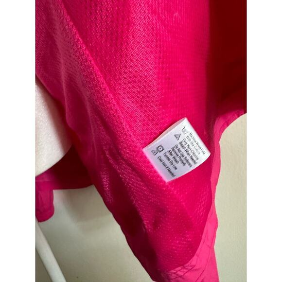 PEBBLE BEACH Dry-Luxe Pink Women's Rain Jacket Water Resistant Size XXL - Picture 8 of 10